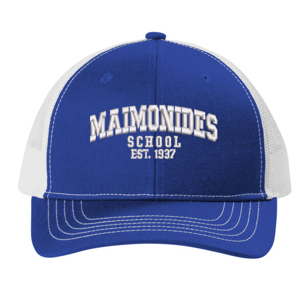 Port & Company Youth Snapback Trucker Cap - Embroidered Logo Thumbnail